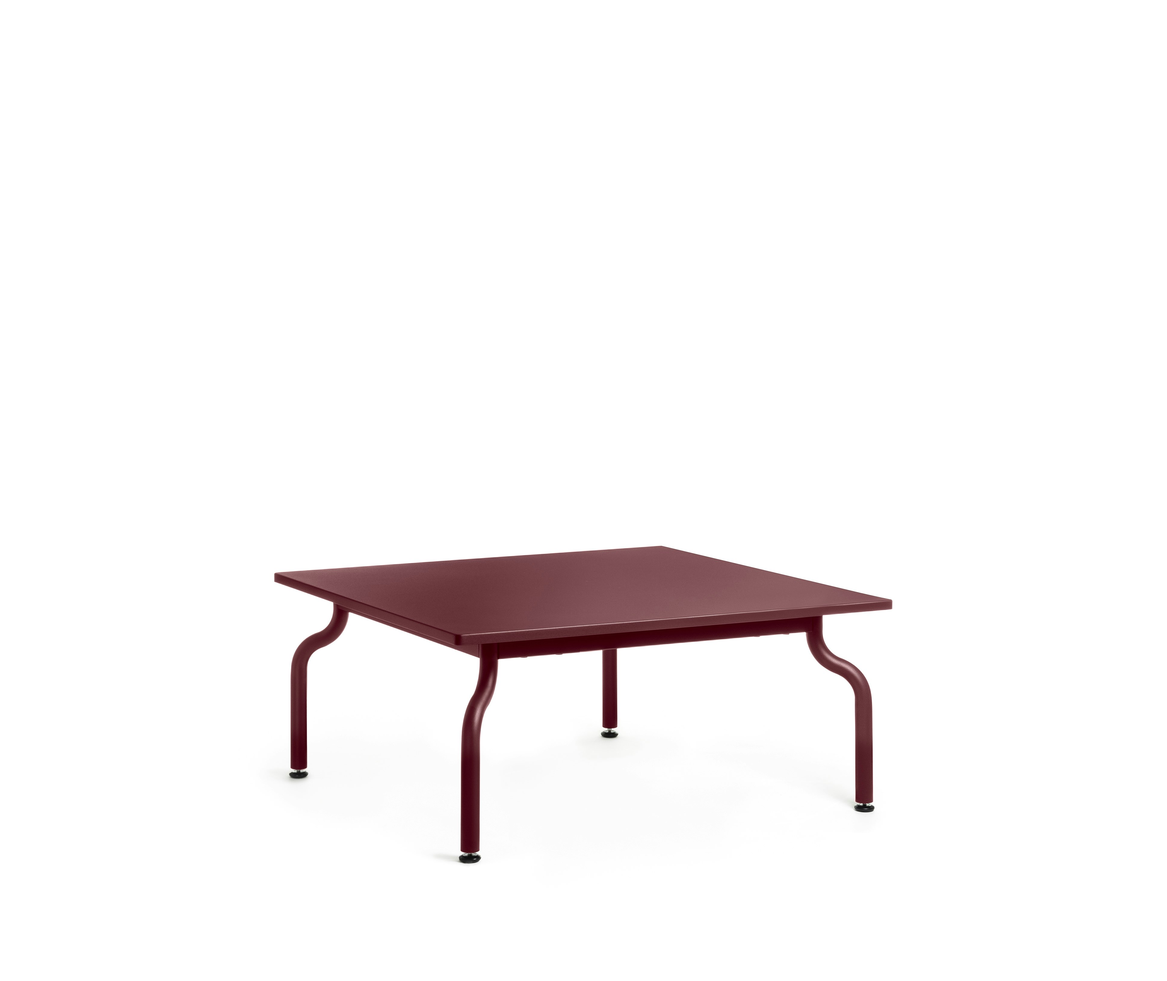 South Outdoor Coffee Table - 35" x 35"" - Bordeaux"