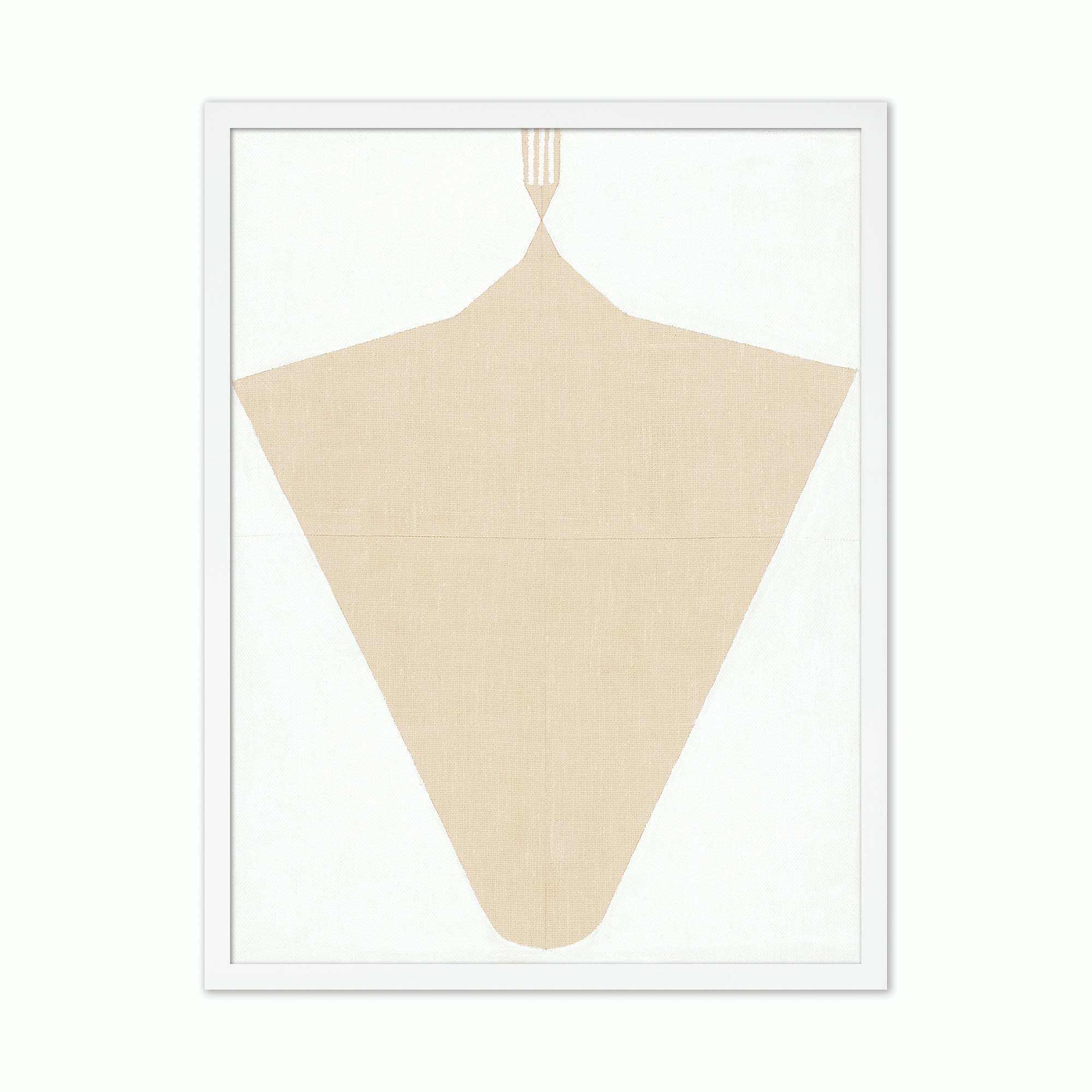 Small White Ray I by Aschely Vaughan Cone