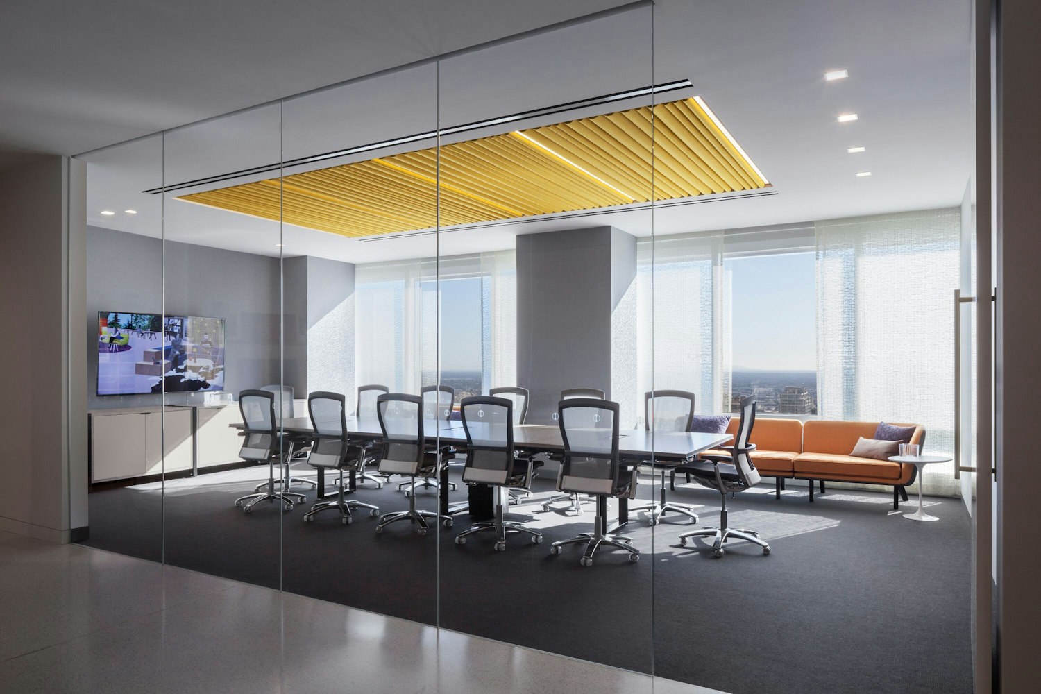 highline conference table datesweiser life chairs rockwell unscripted modular lounge saarinen side table conference room