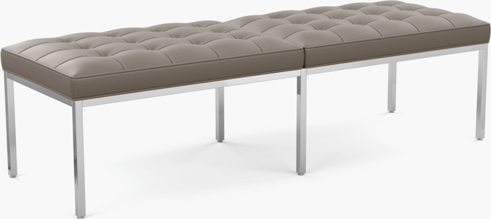Florence Knoll Bench,  Three Seater