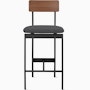 Betwixt Mixed Materials Stool Betwixt Mixed Materials Stool, Counter Stool
