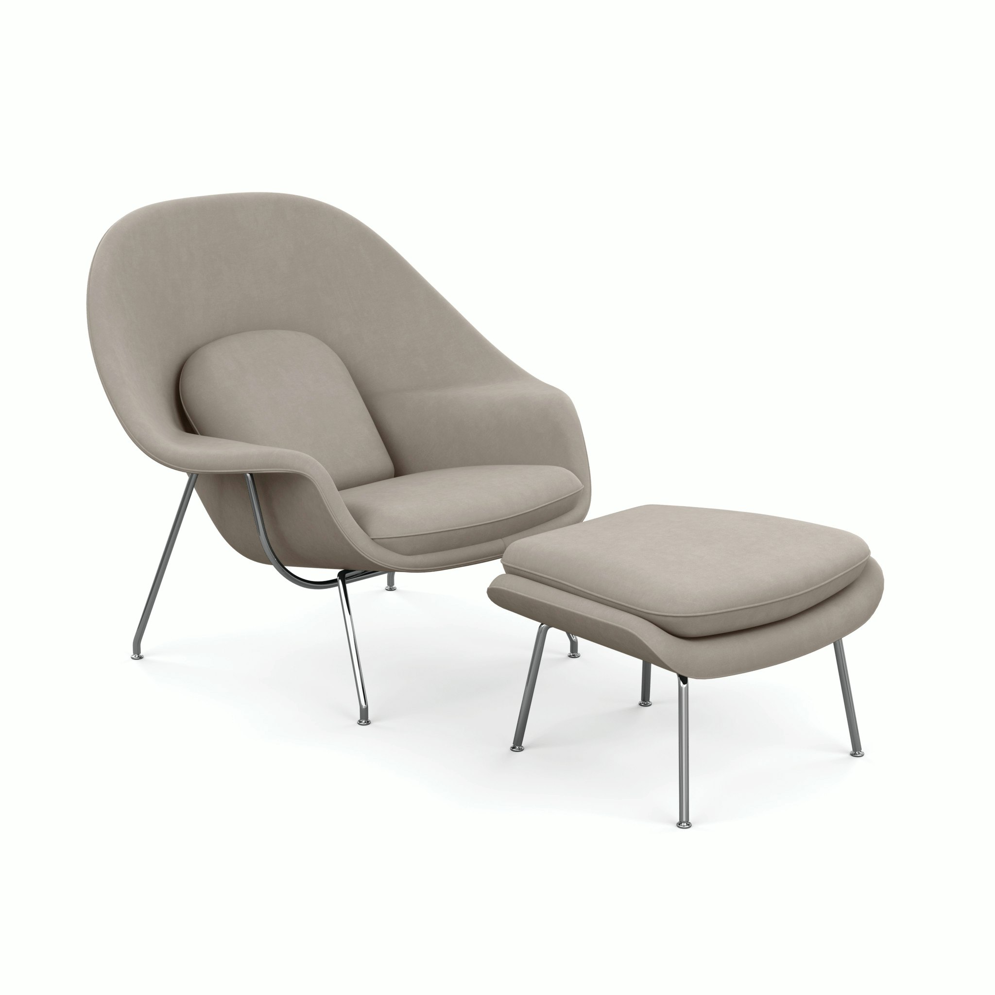 Womb Chair and Ottoman