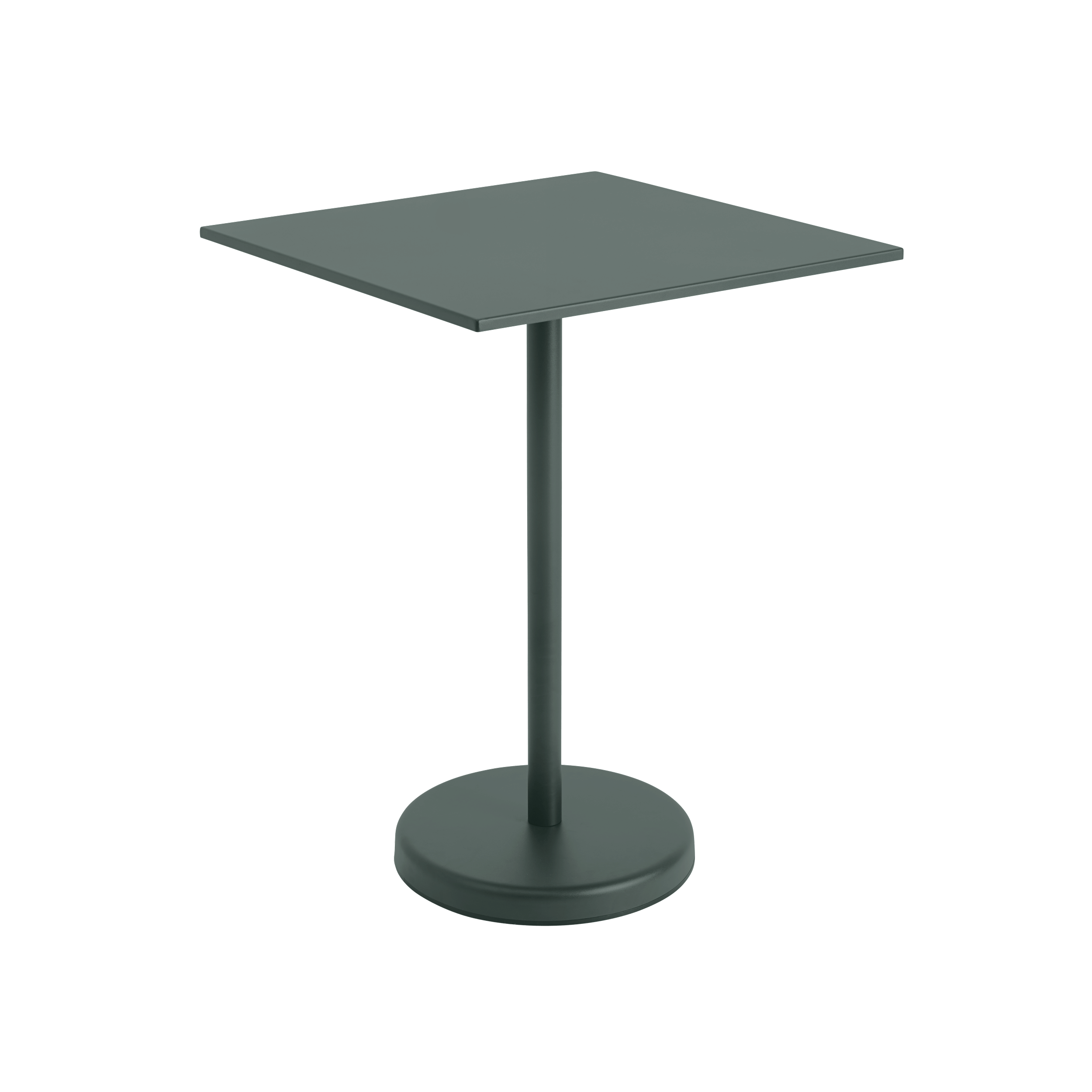 Linear Steel High Square Table