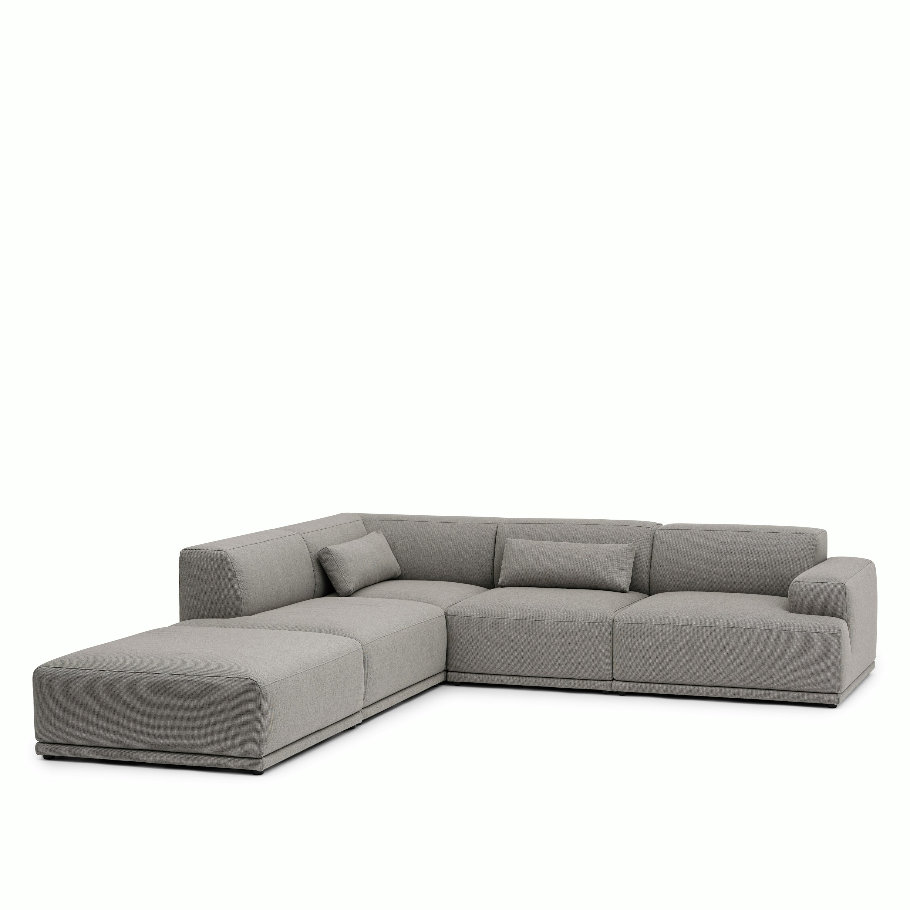 Connect soft corner config 1 rewool 128 angle w cushions Muuto 5000x5000 hi res
