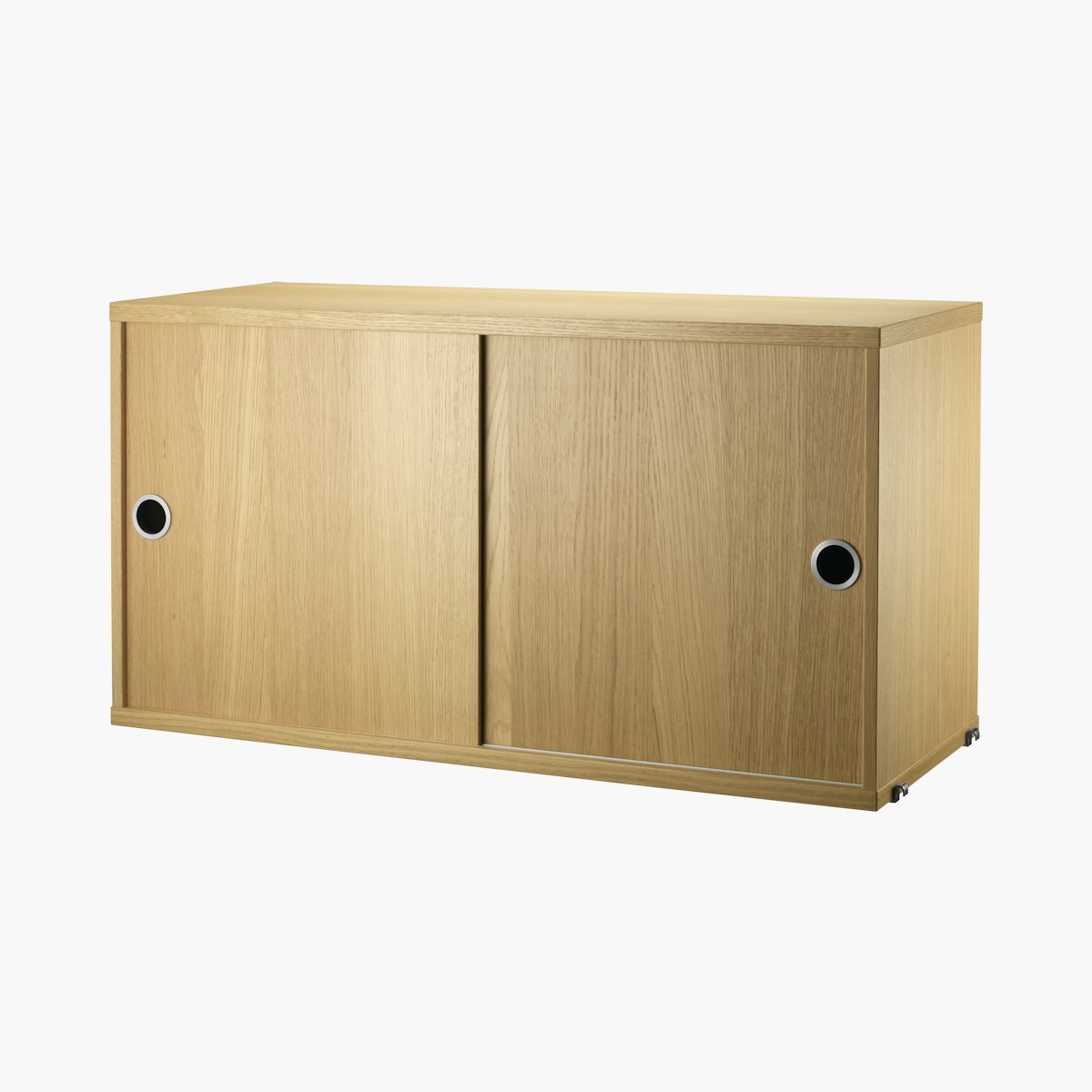 String Cabinet With Sliding Doors