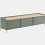 Enfold sideboard 186x45 h48 oak dusty green side