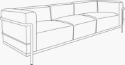 3 Seat - Dacron Cushions