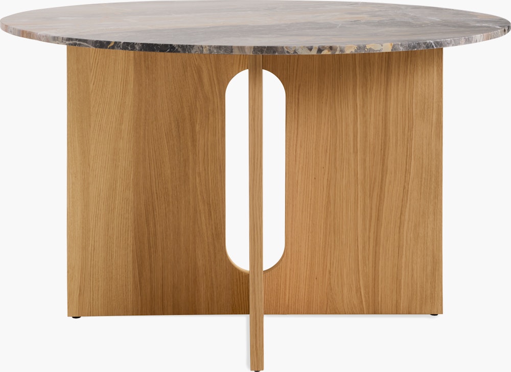 Androgyne Dining Table,  grey-galaxy,  oak