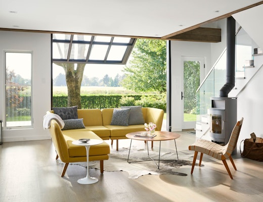 Rockwell Unscripted Modular Lounge with KnollStudio Rockwell Unscripted Modular Lounge with KnollStudio Risom Lounge Chair Saarinen Side Table Rockwell Unscripted Occasional table