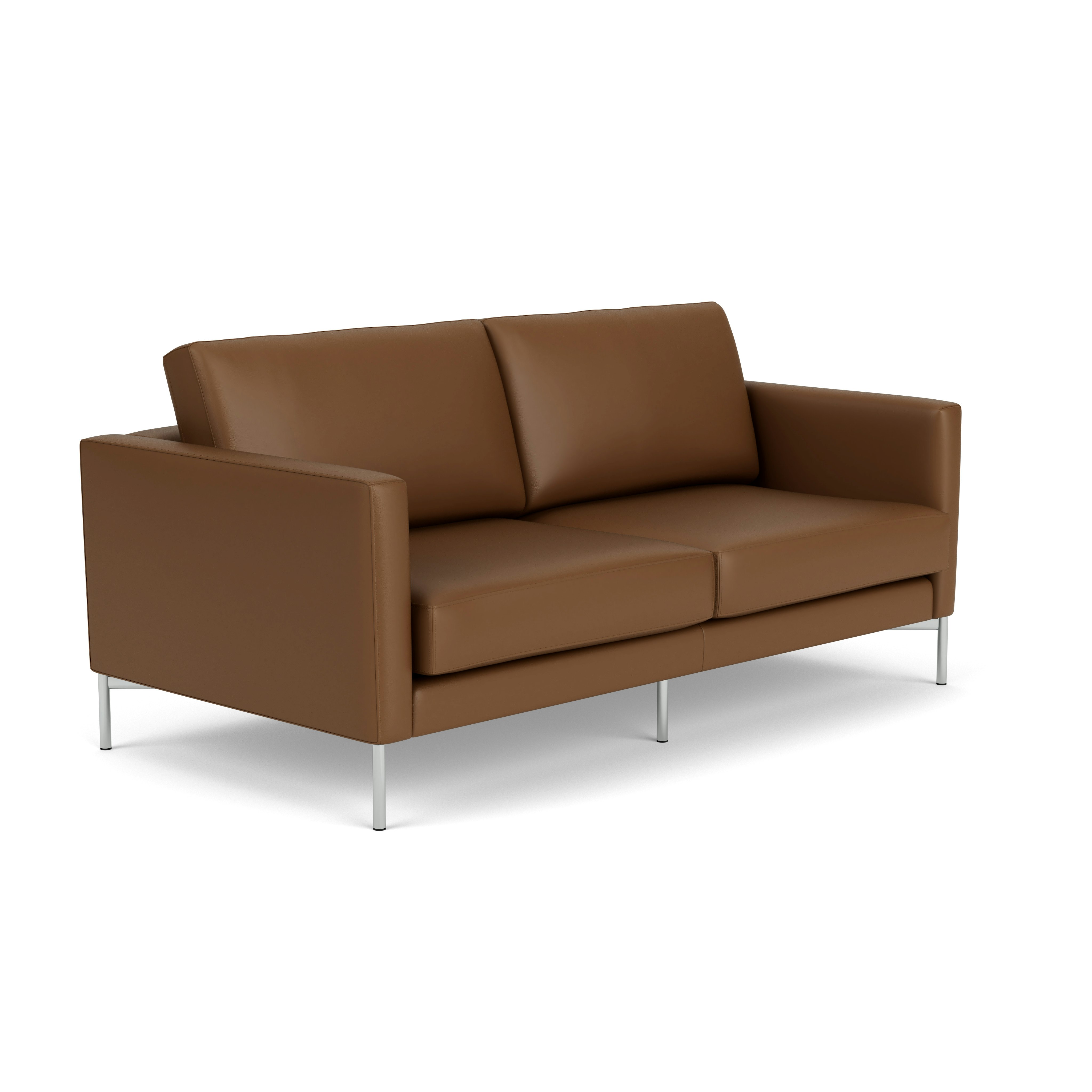 Divina Sofa - Settee,  Volo Leather,  Toast