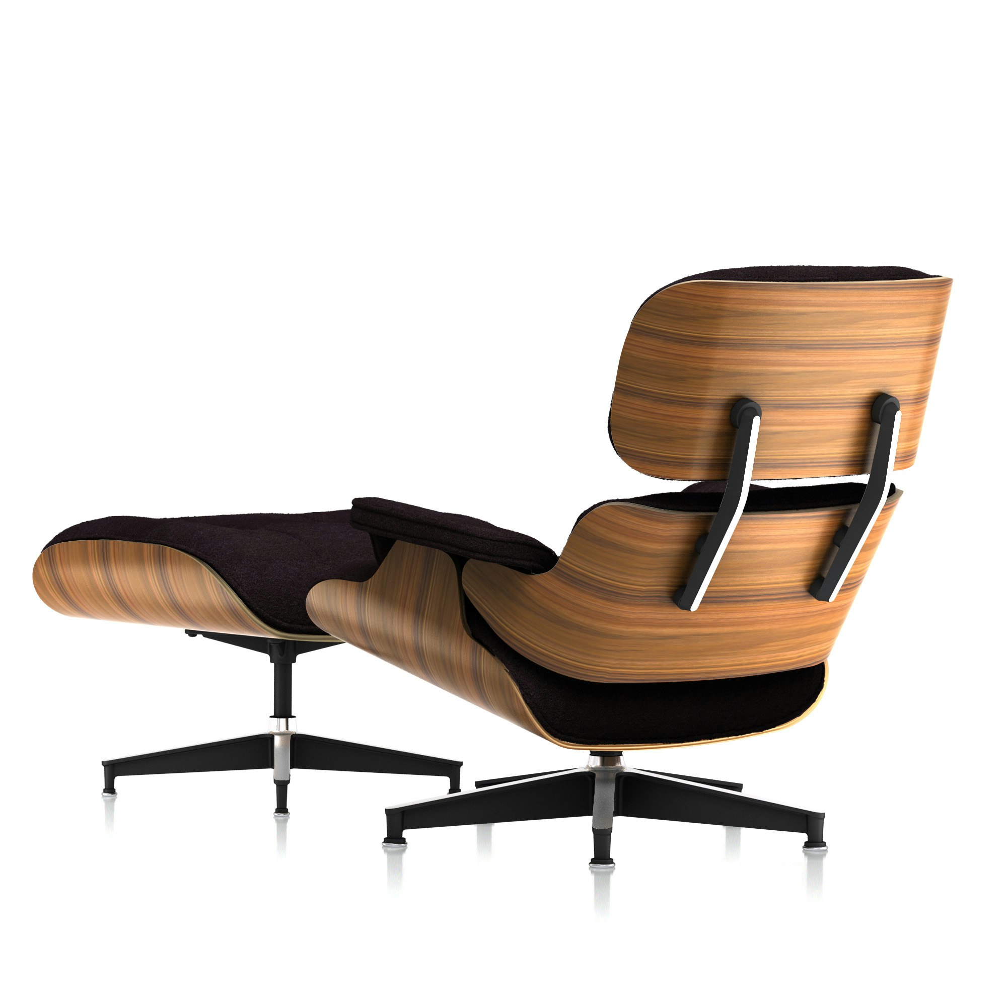 Eames Lounge Chair And Ottoman Design Within Reach   W EamesLoungeChairOttoman ES670715DZMS07 Back 