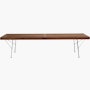 Nelson Platform Bench Nelson Platform Bench, Metal Base