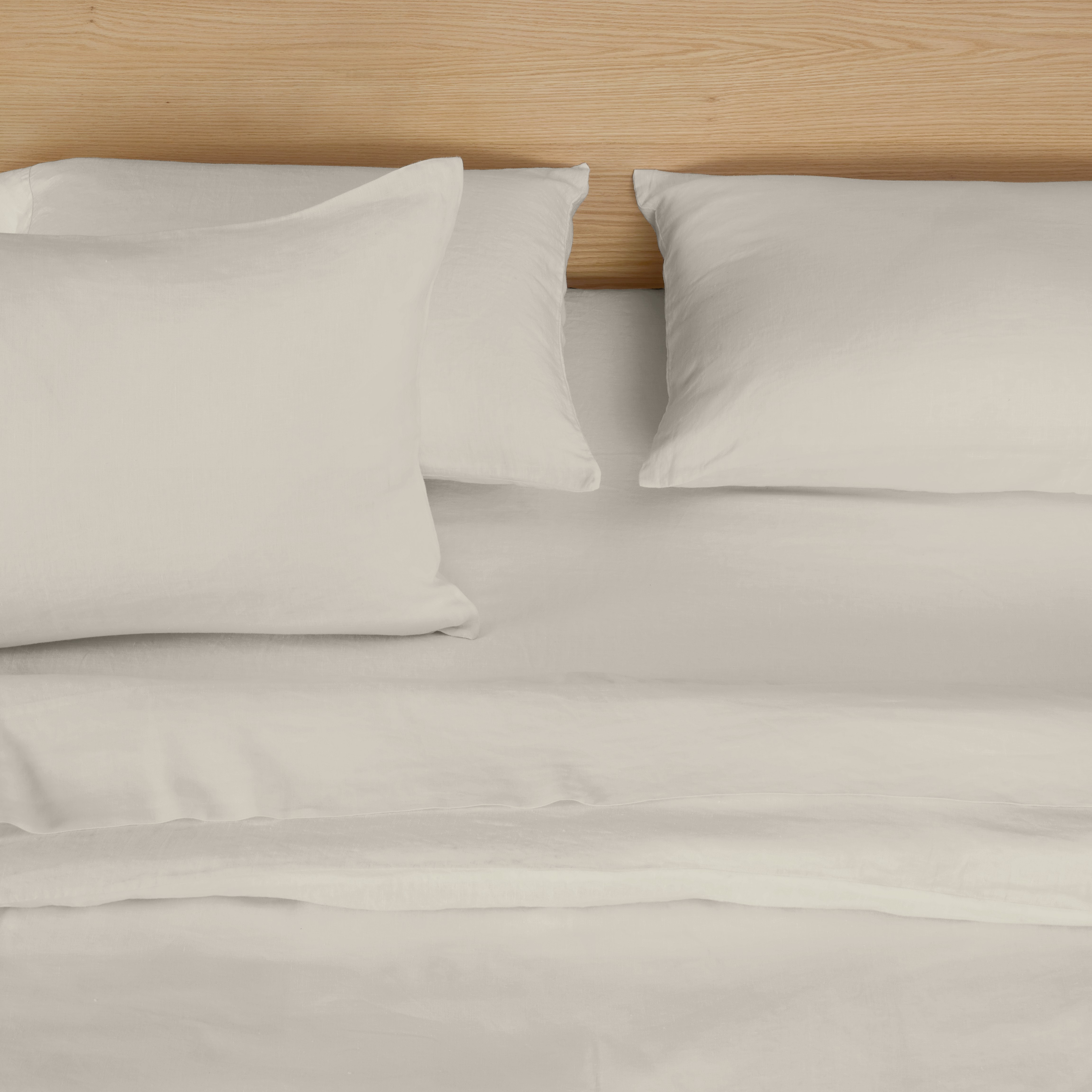 Design Within Reach Duvet Cover - Linen,  Queen,  light-grey