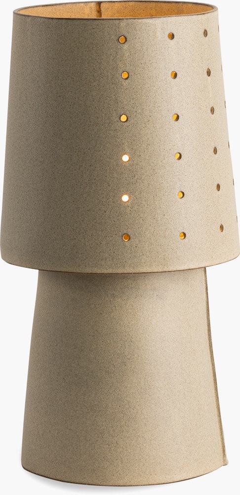Funnel Table Lamp - large,  ochre