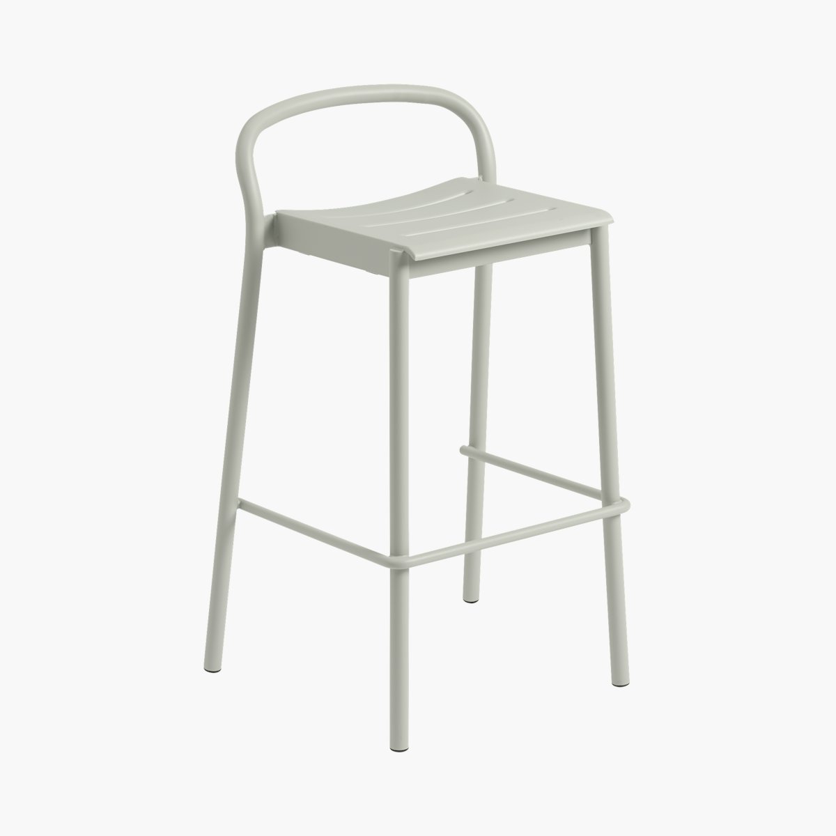 Linear Steel Stool Linear Steel Stool, Bar