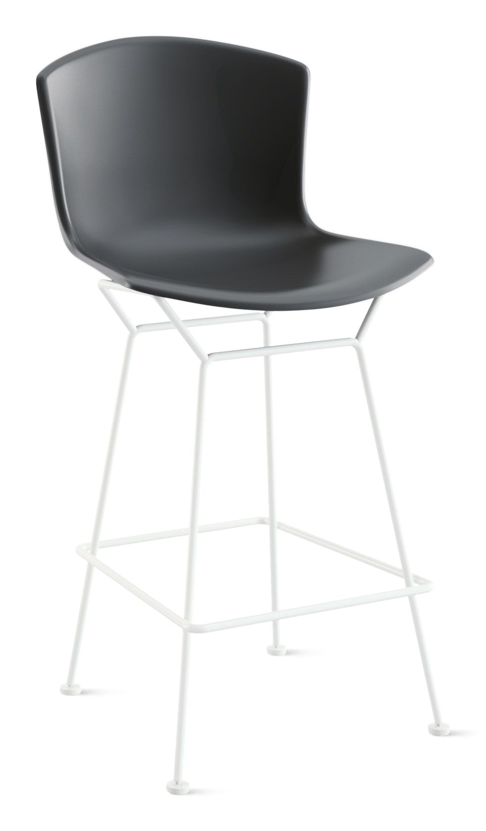 Bertoia Molded Shell Counter Stool