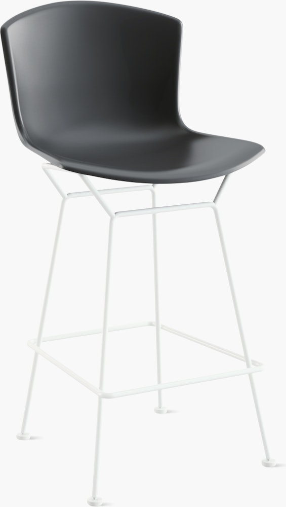 Bertoia Molded Shell Counter Stool