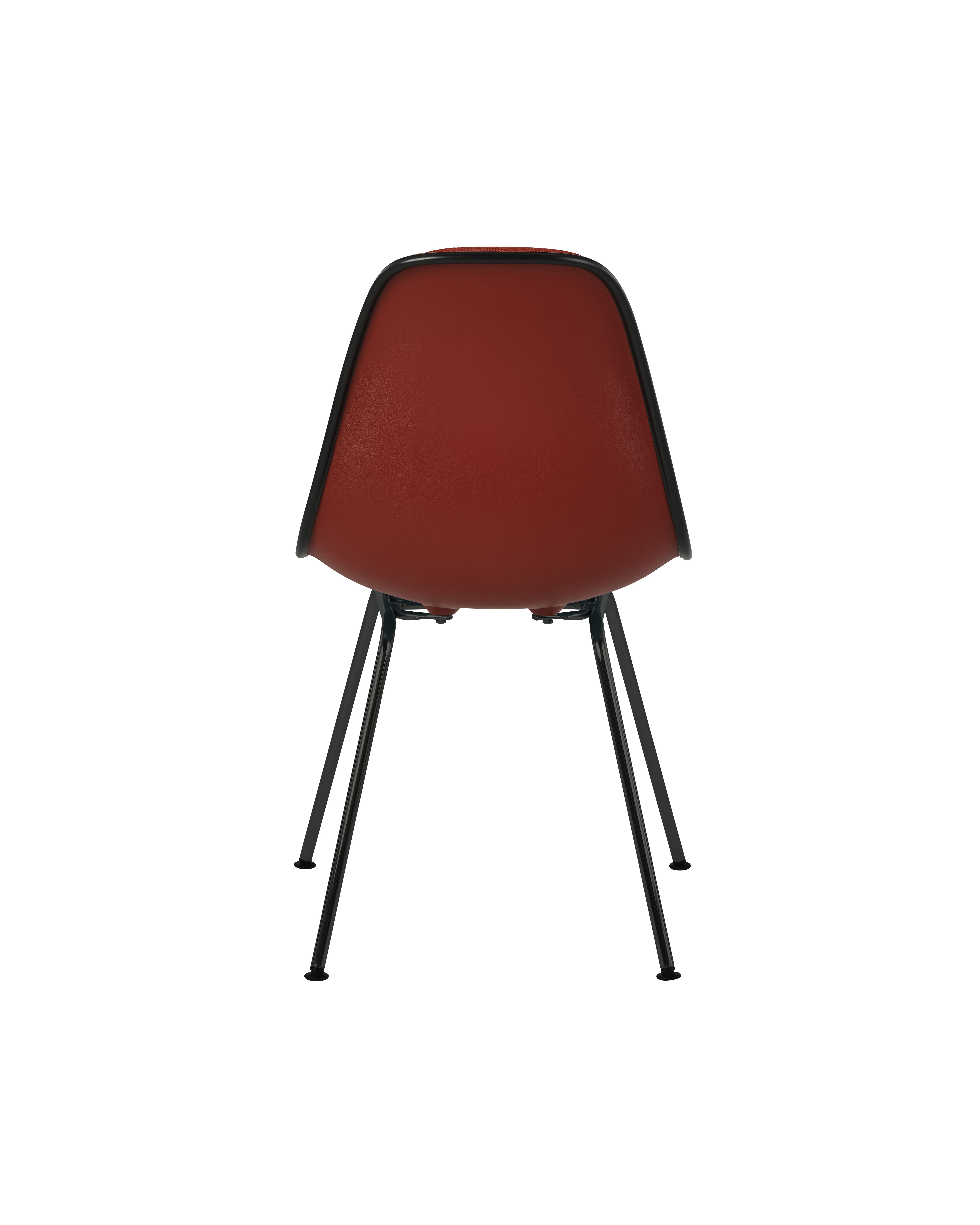 Eames Upholstered Molded Plastic Side Chair