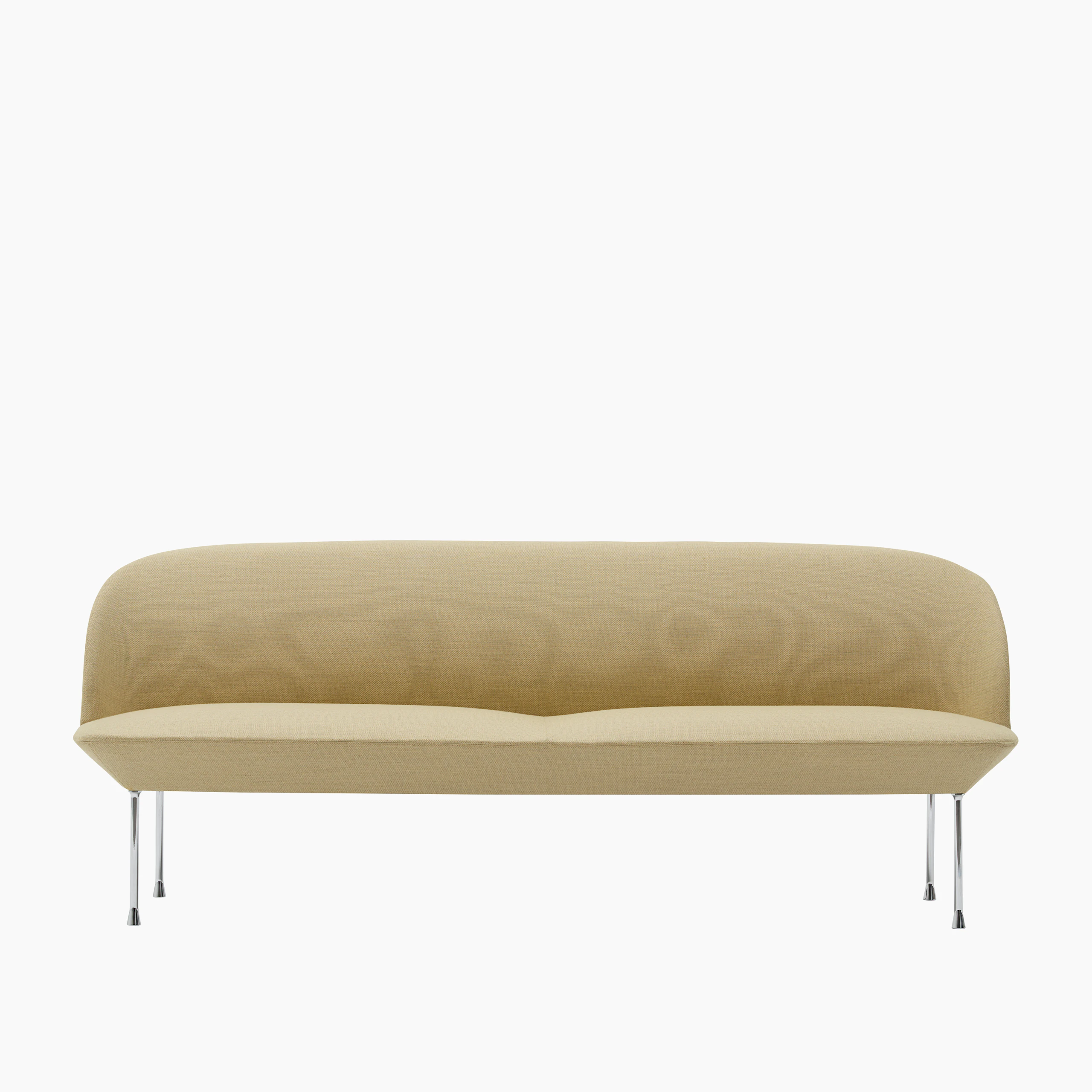 Oslo sofa 3 seater fiord 422 chrome