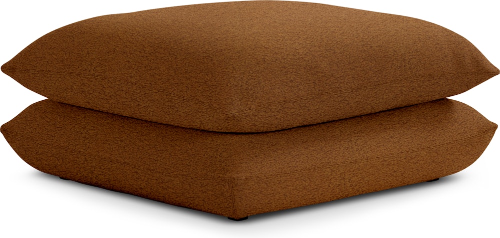 Pillo Ottoman - Standard or Deep Puff  Bronze