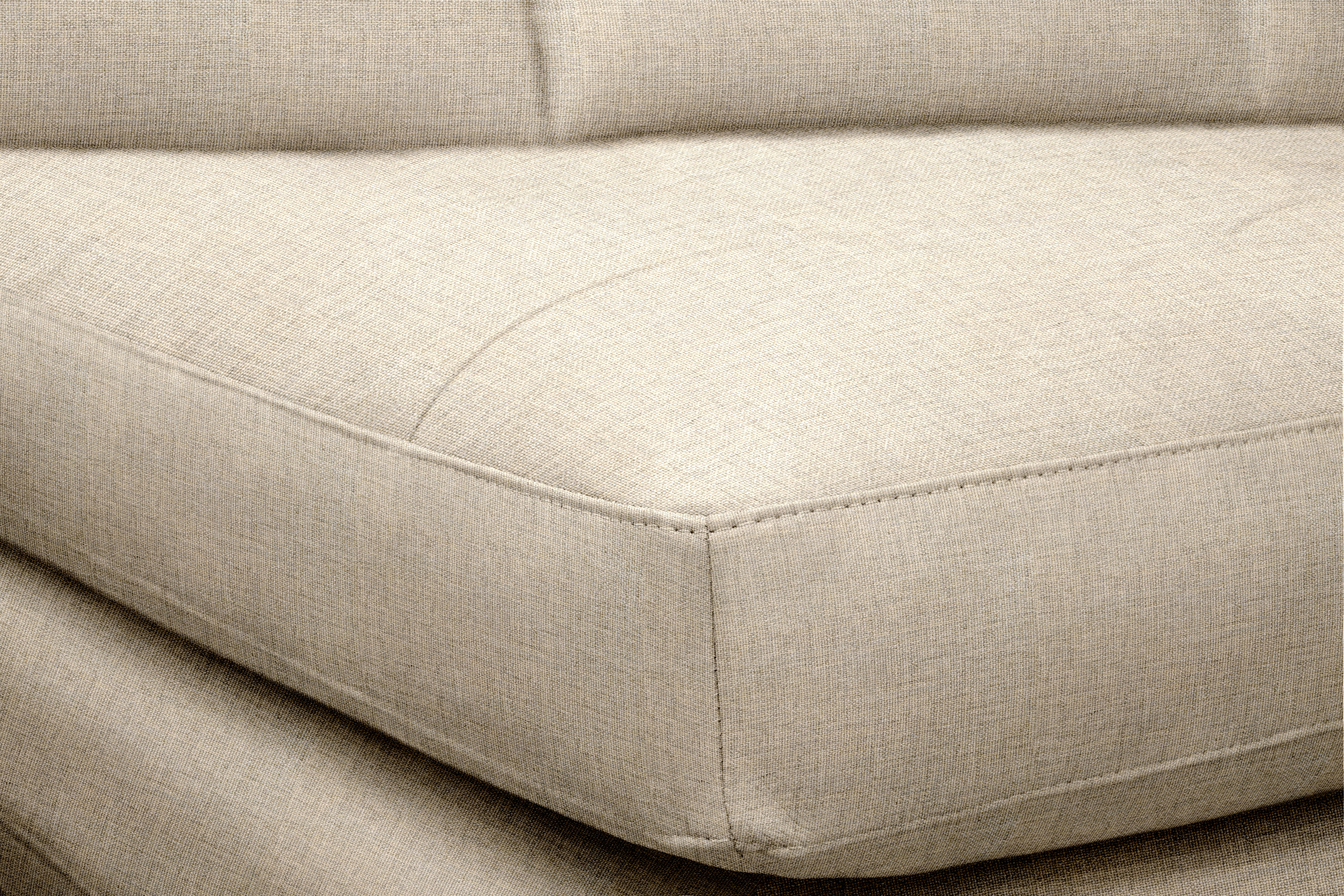 Forster Sectional with Chaise - Left,  Amelia,  Bisque,  Oak