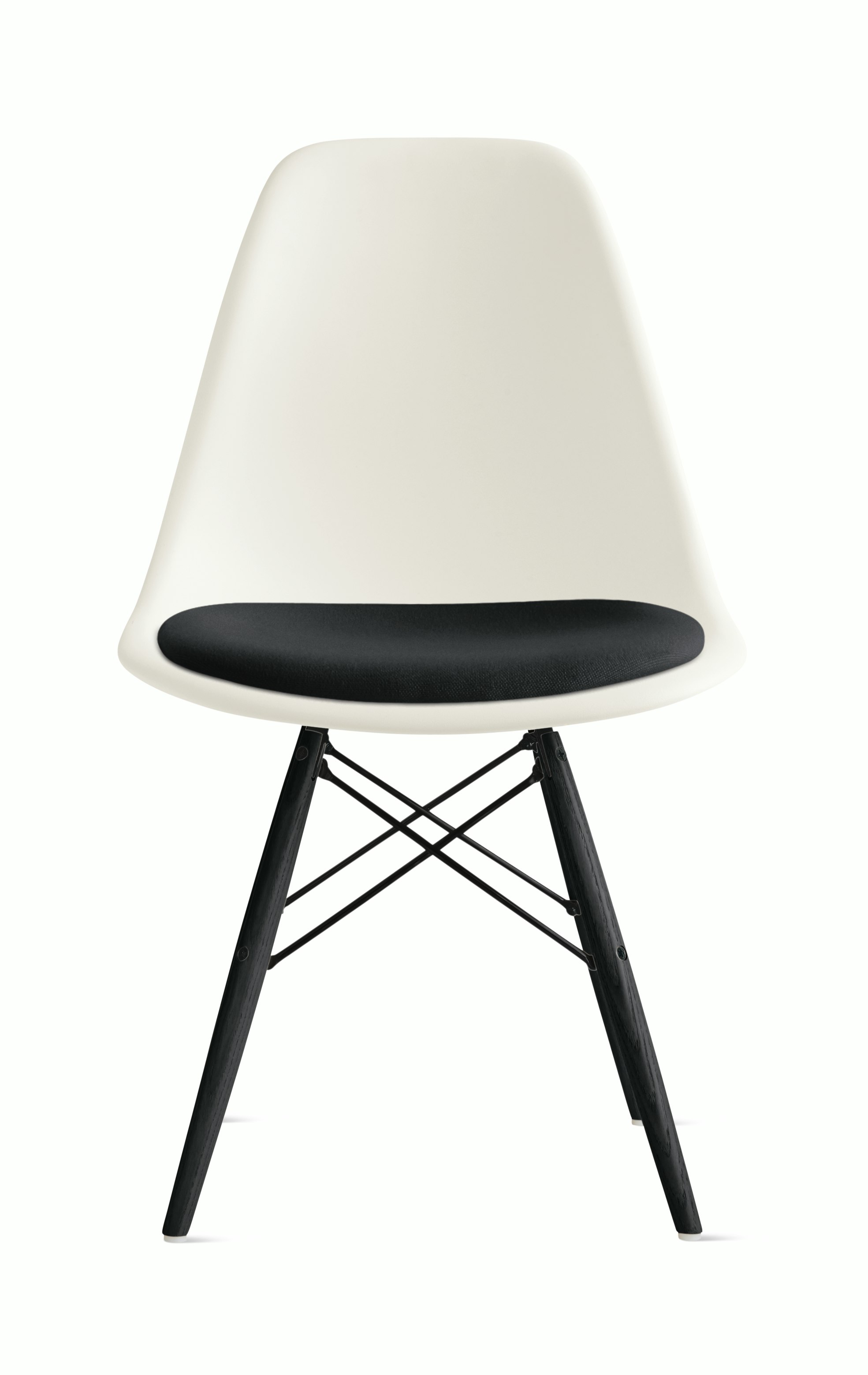 Eames Shell Side Chair with Seat Pad (DWR)