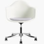 Eames Molded Plastic Task Armchair with Seatpad Eames Molded Plastic Task Armchair with Seatpad