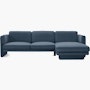 Pastille Sectional Chaise Pastille Sectional Chaise, 105"
