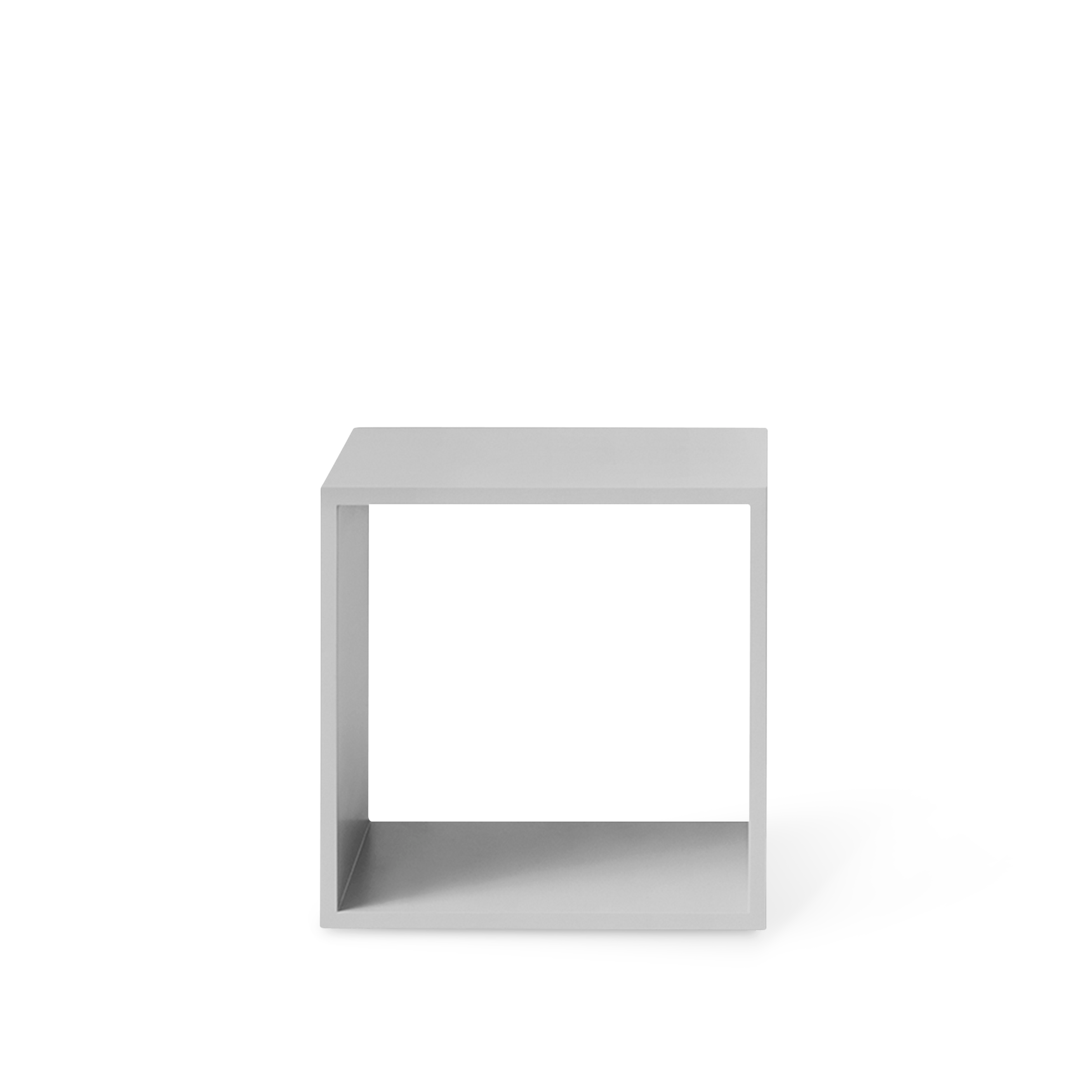 Stacked Storage Module,  Medium-Open\FINISH: Light Grey