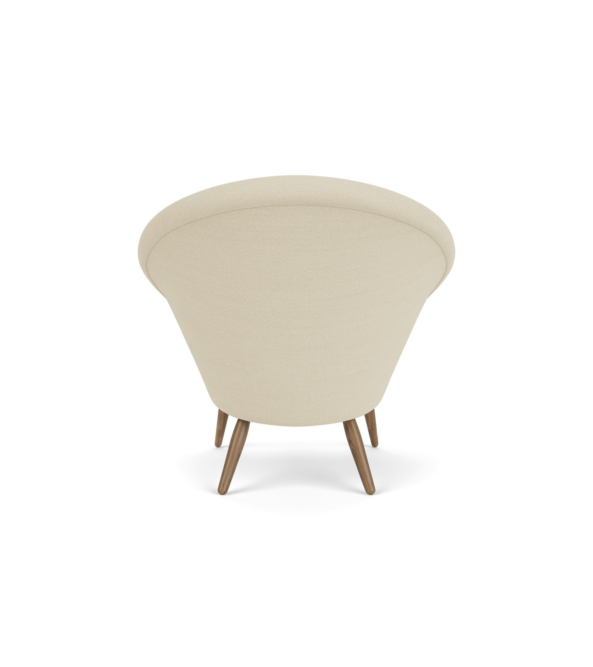 Oda Lounge Chair in Walnut,  Hallingdal 65,  Light Beige