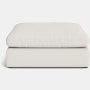 Hackney Lounge Compact Ottoman - Metaphor, 002 Moonflower