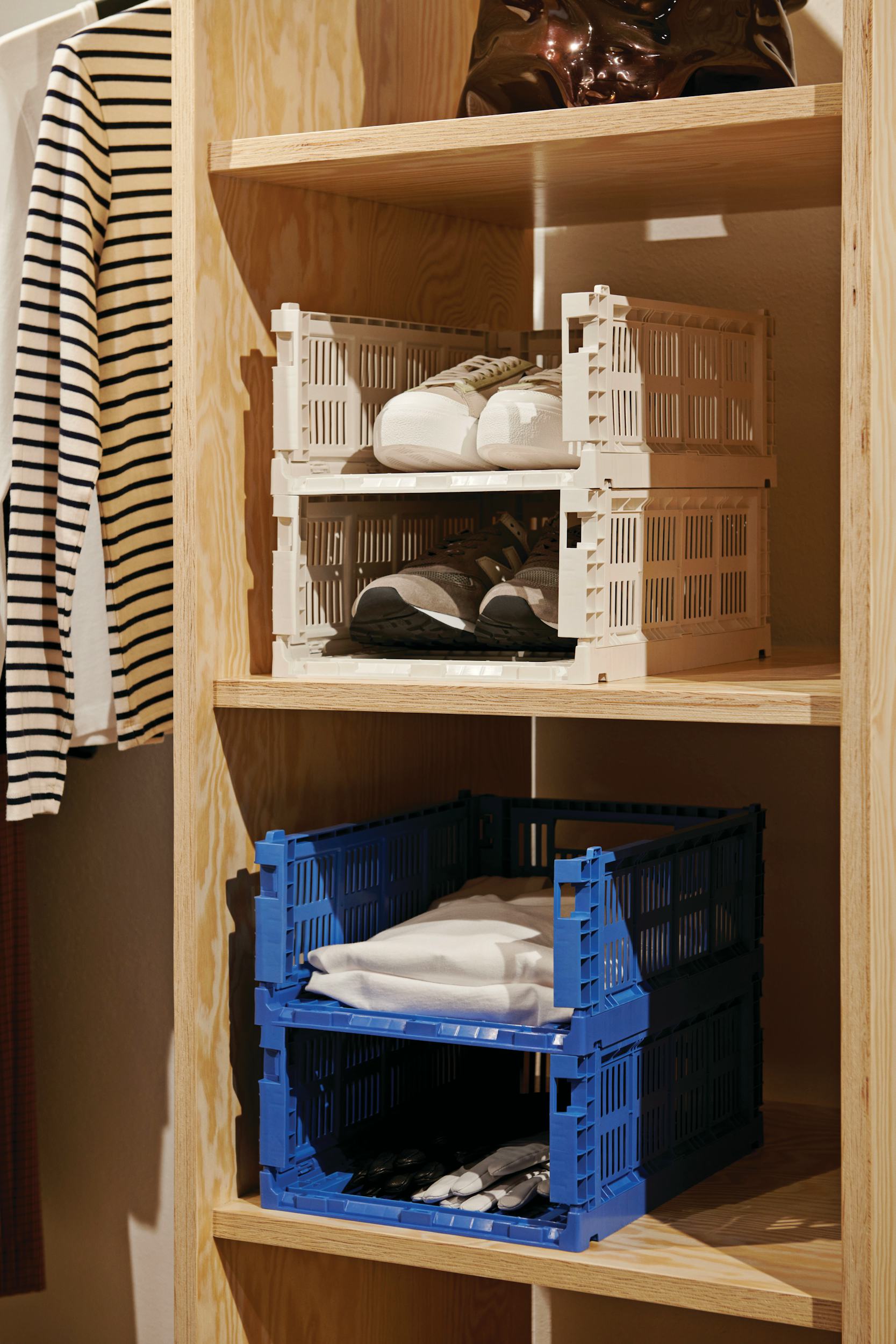 Colour Crate Storage Box S, 17x26,5 cm, Blush - HAY @ RoyalDesign
