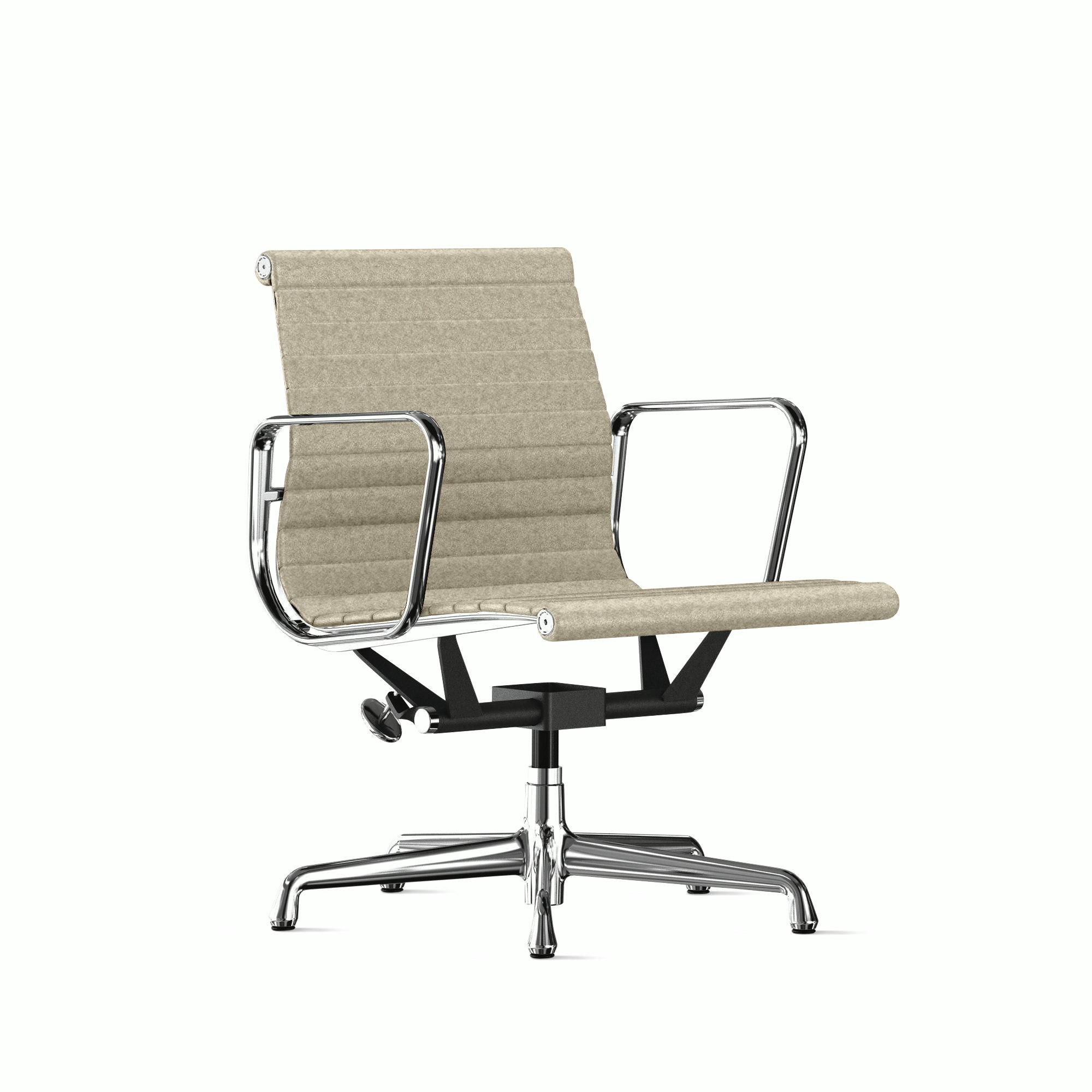 Eames Aluminum Group Chair - Management Height,  Manual Lift