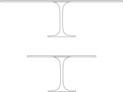 Oval - 96" Stone