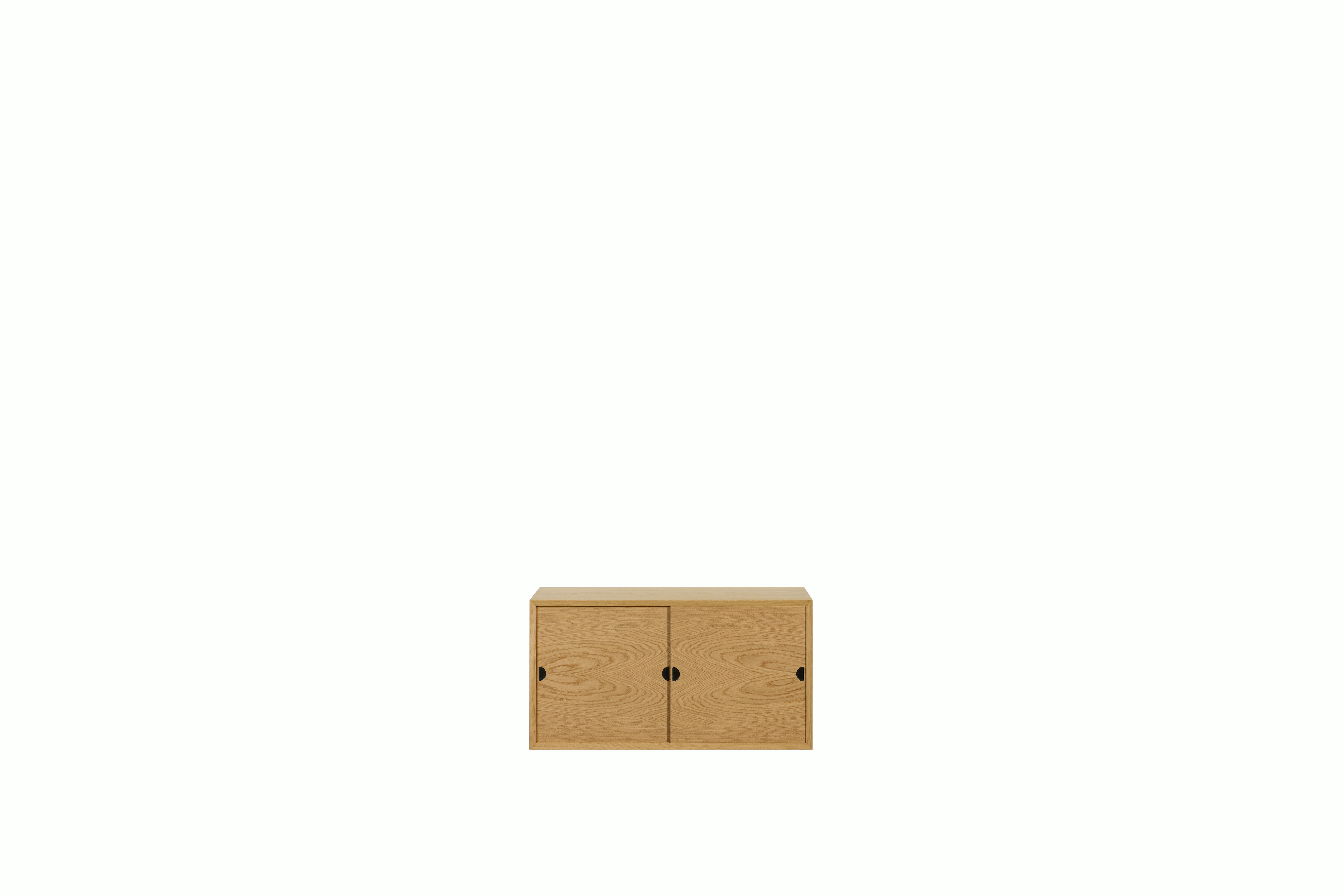 System Cado Sideboard - 1 Cabinet,  Oak,  Sliding Doors Cabinet