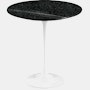Saarinen Side Table - Granite,  Black Andes,  White