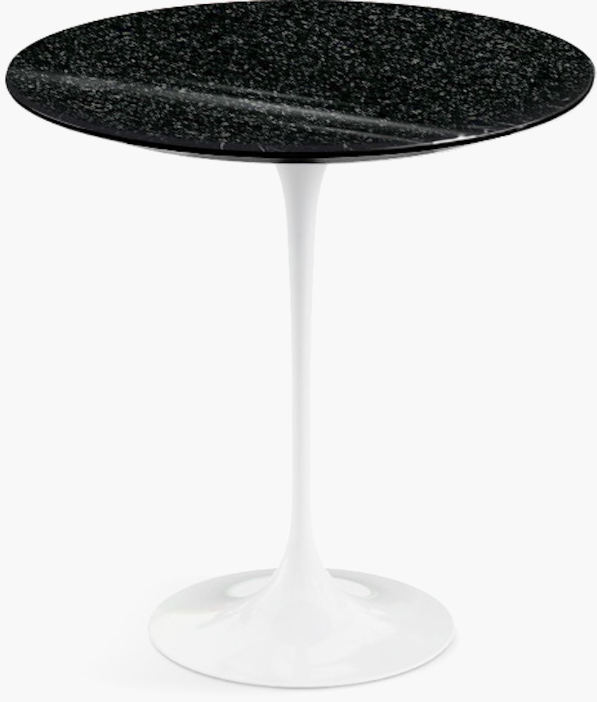 Saarinen Side Table - Granite,  Black Andes,  White