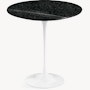 Saarinen Side Table - Granite,  Black Andes,  White