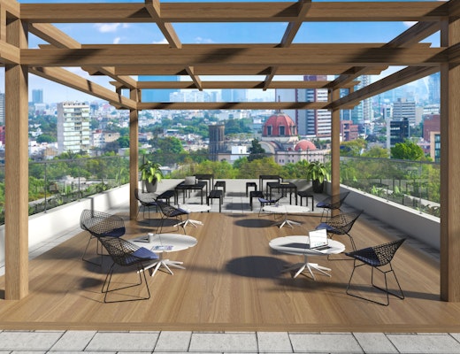 Outdoor Community | Arriving berotia diamond chair petal coffee table muuto linear steel dining table muuto linear steel bench community outdoor arriving