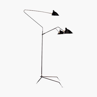 Serge Mouille Three Arm Floor Lamp
