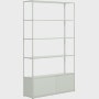 New Order Bookshelf - High Single with Doors