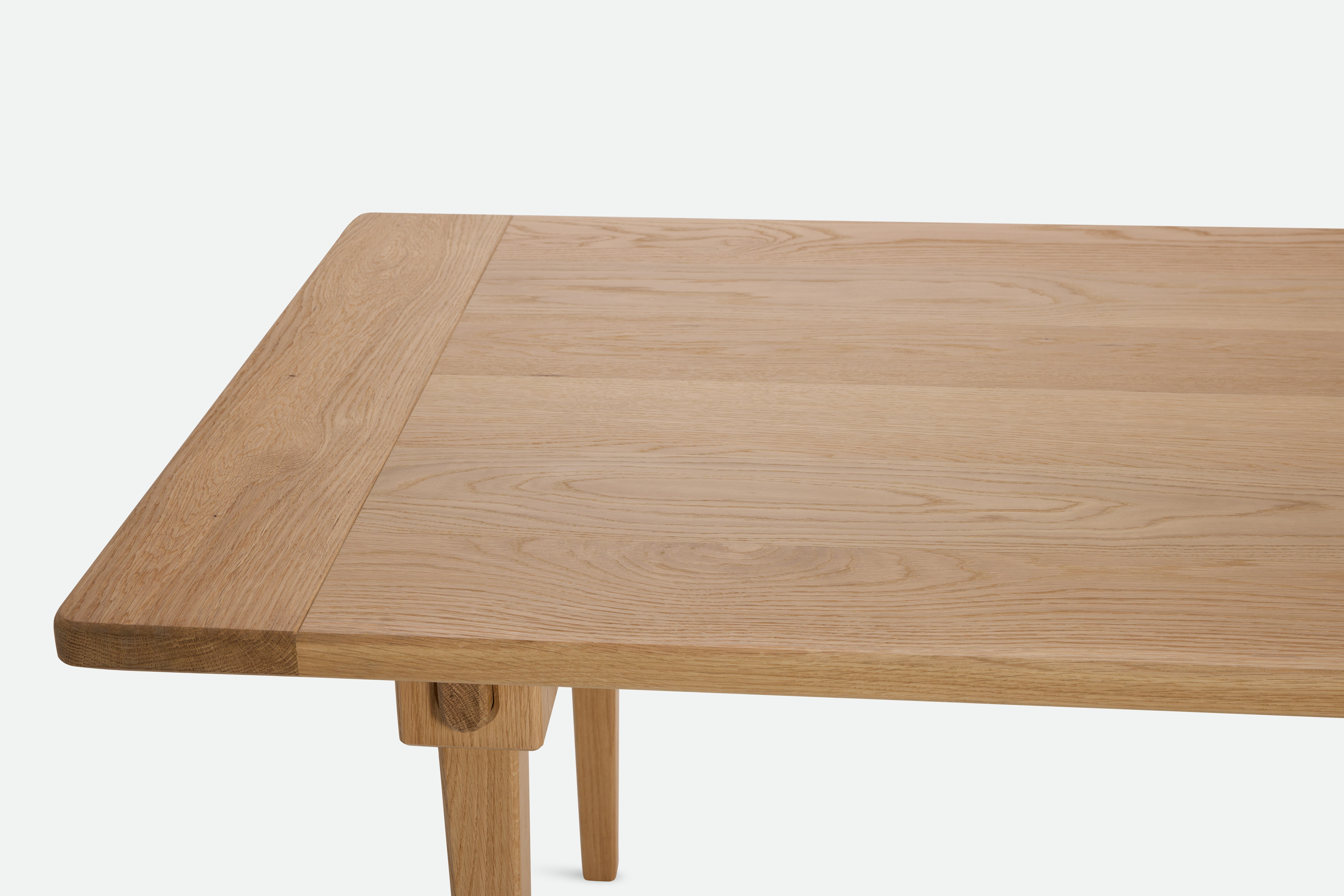 Tobala Dining Table - Rectangular,  White Oak