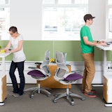 Knoll Tone Standing Height Tables