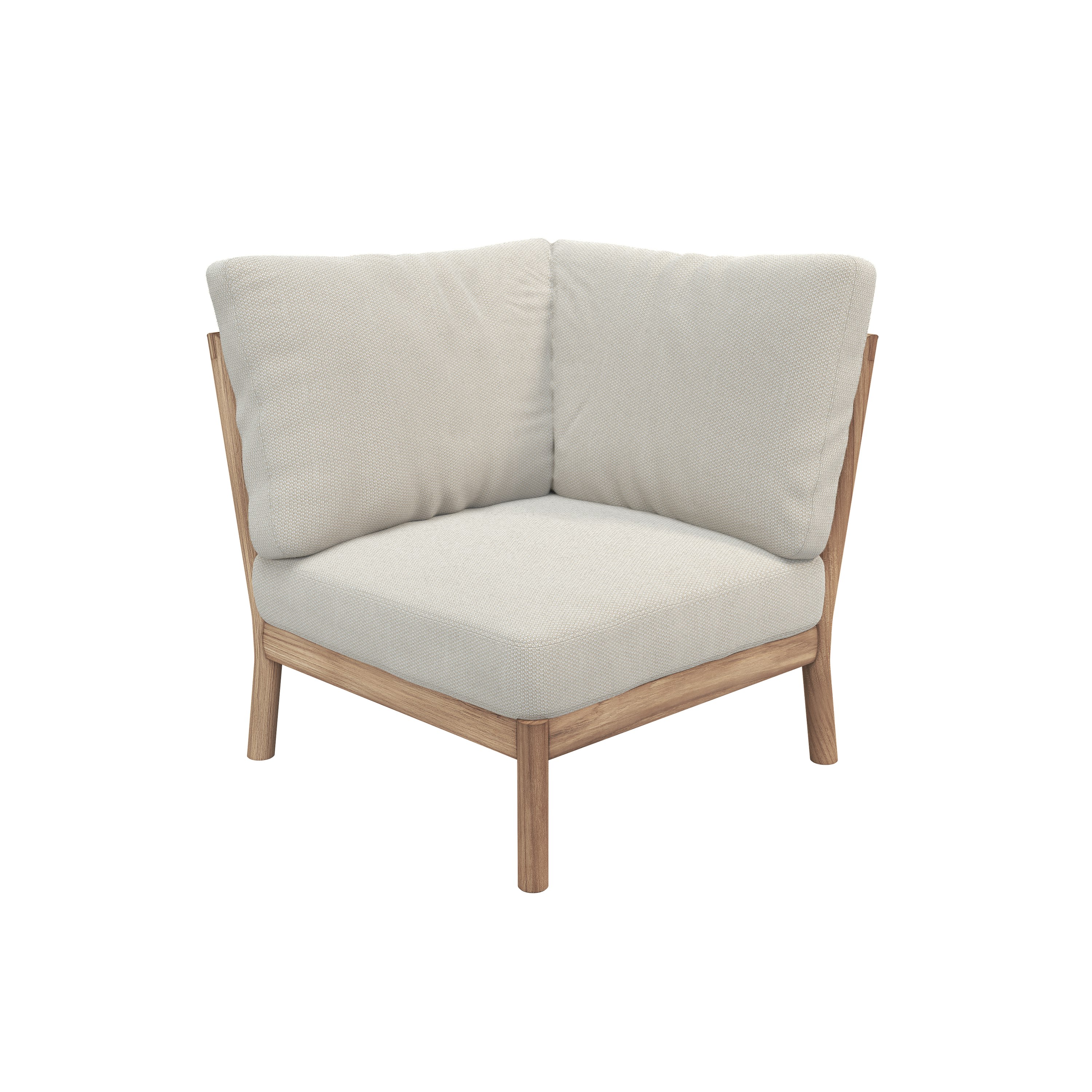 Tradition Outdoor Corner Seat Module - Light Sand