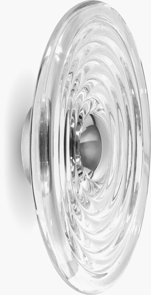 Press Surface Large Clear LED - Glass