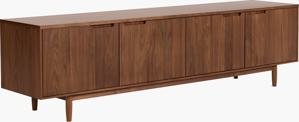 Raleigh Media Unit - 82",  Walnut"