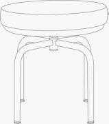 LC8 Swivel Stool