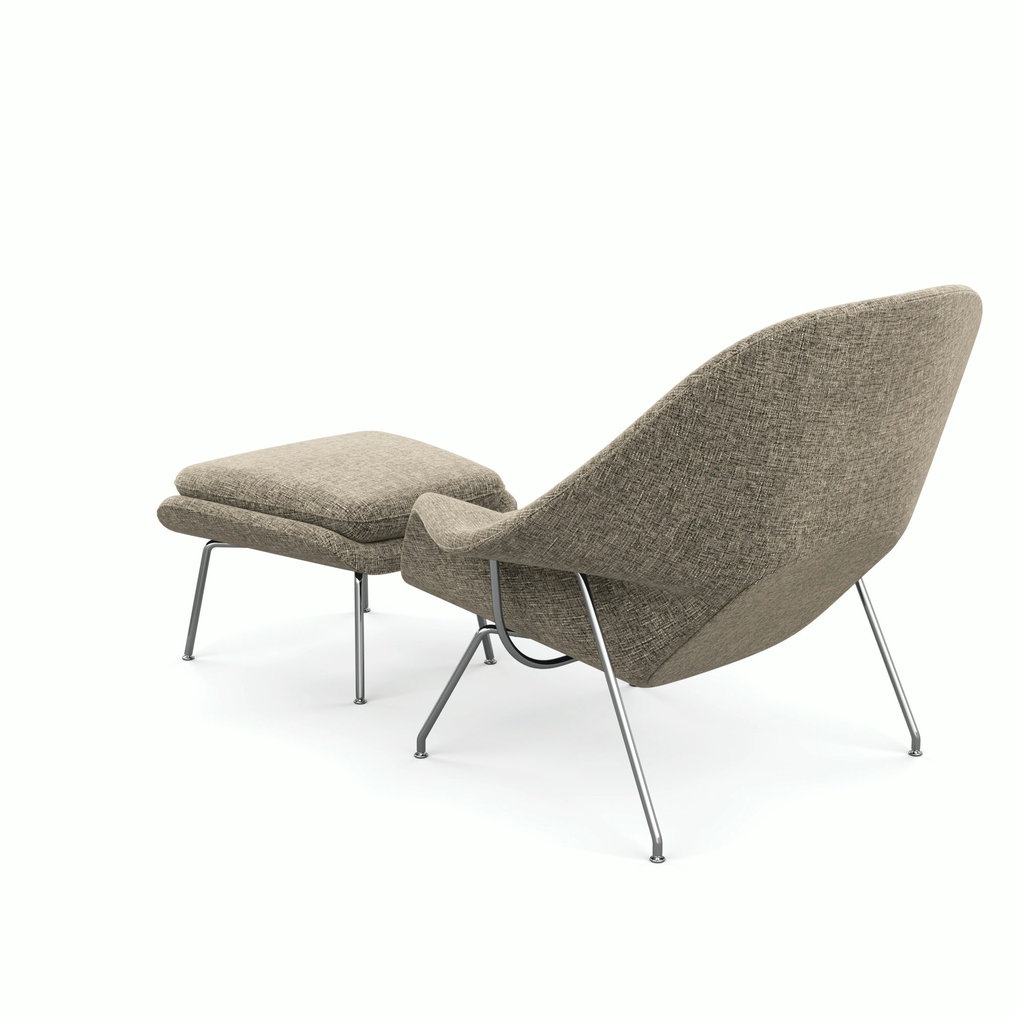 Womb Chair and Ottoman