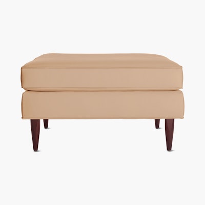 Bantam Cocktail Ottoman Bantam Cocktail Ottoman, Leather