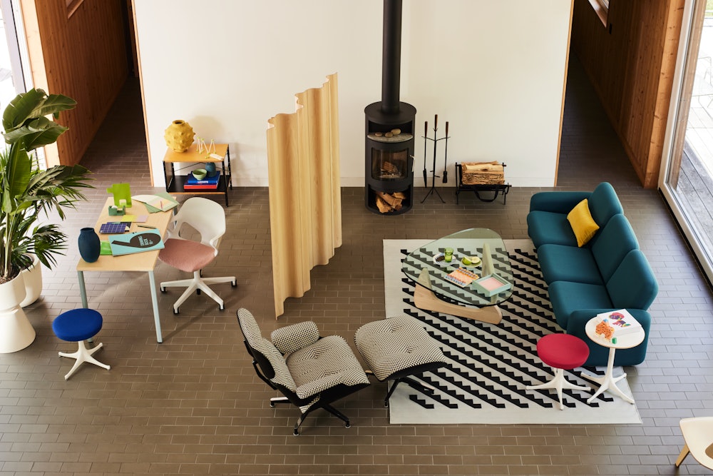 Eames Molded Plywood Folding Screen